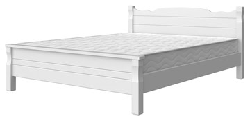Спальная кровать Мюнхен-4 (Белый античный) 140х200 в Шахтах