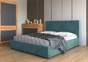 Спальная кровать Нельсон Абстракция 120х200 (вариант 4) без основания в Батайске - предосмотр 1