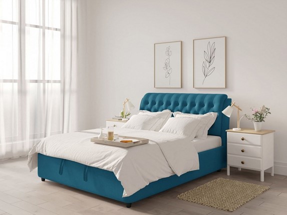 Кровать полутороспальная Siena-2 1400х2000 с подъёмным механизмом в Батайске - изображение