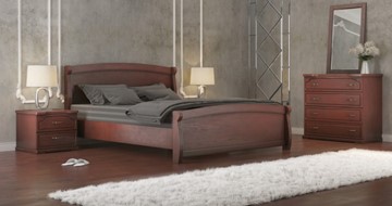Кровать в спальню СВ-Стиль Магнат 160*200 с основанием в Шахтах