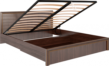 Кровать с подъемным механизмом Беатрис М08 (Орех Гепланкт) в Шахтах
