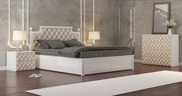 Спальная кровать Сфера 160*190 с основанием в Шахтах