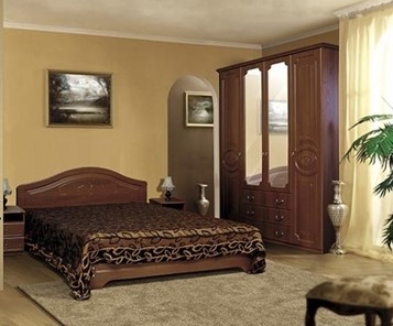 Спальня Ивушка-5, цвет Итальянский орех в Батайске