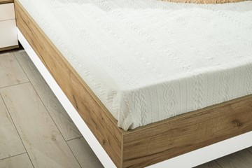 Модульная спальня Фиджи базовый набор, Дуб золотой/Белый в Шахтах - предосмотр 7