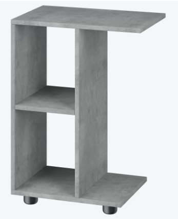 Столик для кровати Ник цвет бетон в Шахтах - изображение
