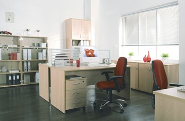 Набор мебели в офис Формула (вяз светлый) в Шахтах - предосмотр 5