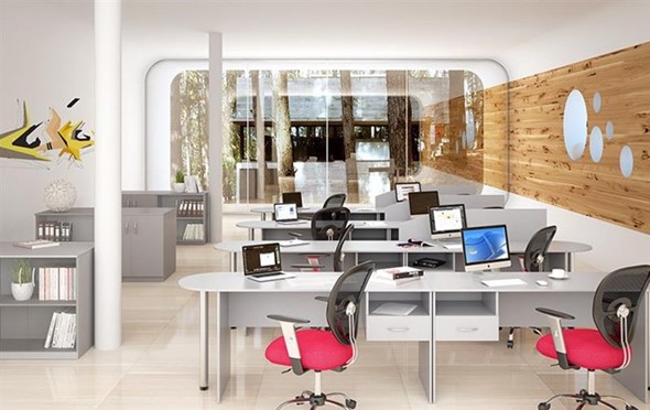 Комплект офисной мебели SIMPLE в Шахтах - изображение