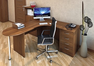 Комплект офисной мебели Riva, Орех в Шахтах