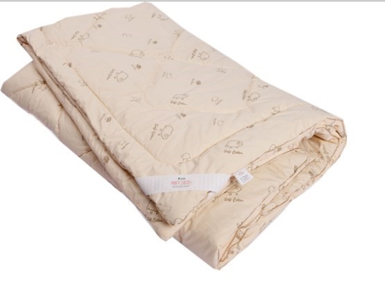 Одеяло Овечья шерсть, теплое, ПВХ, тик в Батайске - изображение