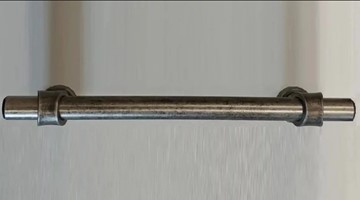 Ручка-скоба (128 мм), античное серебро Прованс в Шахтах