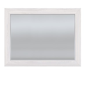 Настенное зеркало ПАРМА НЕО,  ясень анкор светлый /  экокожа polo белая в Батайске - предосмотр
