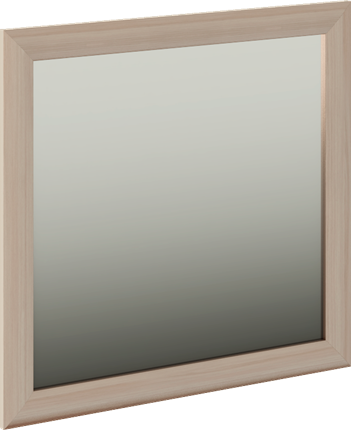 Навесное зеркало Глэдис М29 (Шимо светлый) в Шахтах - изображение