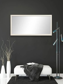 Зеркало навесное в гардероб Ника (Слоновая кость) 119,5 см x 60 см в Шахтах - предосмотр 4