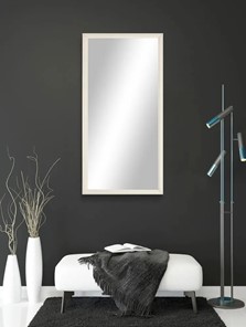 Зеркало навесное в гардероб Ника (Слоновая кость) 119,5 см x 60 см в Шахтах - предосмотр 6