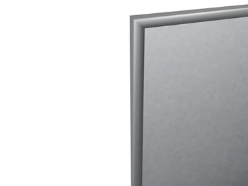 Зеркало навесное Сельетта-6 матовое серебро (1100х400х9) в Шахтах - предосмотр 2