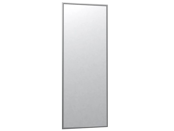 Зеркало навесное Сельетта-6 матовое серебро (1100х400х9) в Шахтах - изображение