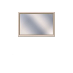 Зеркало настенное Сиена, Бодега белый / патина золото, 92х52 в Батайске