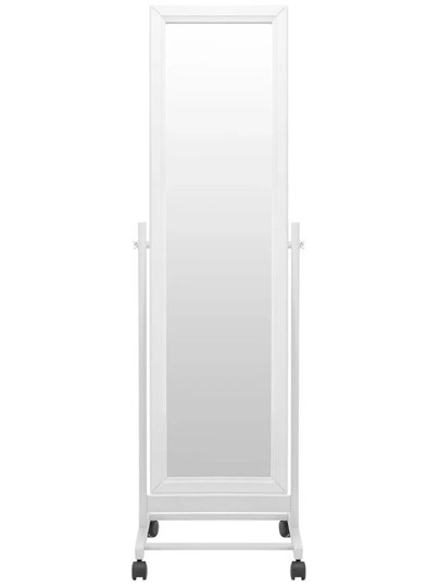 Напольное зеркало в спальню BeautyStyle 27 (135х42,5см) Белое в Таганроге - изображение 1