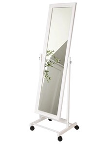 Напольное зеркало в спальню BeautyStyle 27 (135х42,5см) Белое в Таганроге - предосмотр 6