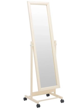 Напольное зеркало в спальню BeautyStyle 27 (135х42,5см) Слоновая кость в Шахтах - изображение