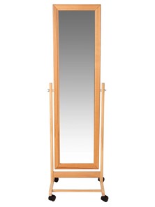 Зеркало напольное в гардероб BeautyStyle 27 (135х42,5см) Светло-коричневый в Шахтах - предосмотр 1
