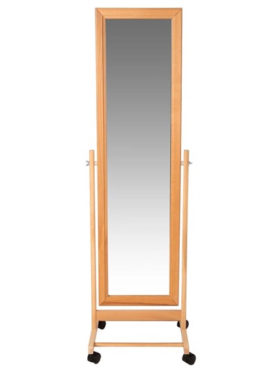Зеркало напольное в гардероб BeautyStyle 27 (135х42,5см) Светло-коричневый в Шахтах - изображение 1