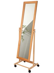 Зеркало напольное в гардероб BeautyStyle 27 (135х42,5см) Светло-коричневый в Шахтах - предосмотр 2