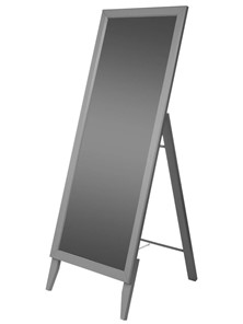 Зеркало напольное в гардероб BeautyStyle 29 (131х47,1х41,5см) Серый в Шахтах - предосмотр