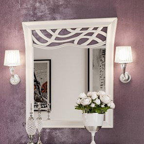 Зеркало в спальню Джулия ППУ (Белый) ЛД 695.080.000 в Батайске