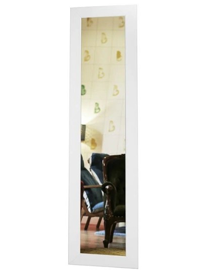 Зеркало настенное в гардероб BeautyStyle 9 (белый) в Шахтах - изображение 2