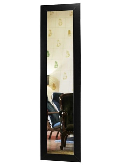Зеркало настенное в гардероб BeautyStyle 9 (черный) в Шахтах - изображение 1