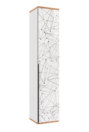 Шкаф одностворчатый Урбан 528.040, белый в Шахтах - изображение