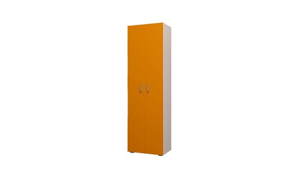 Шкаф детский распашной 600 ДО Млечный дуб, Оранжевый в Шахтах - изображение