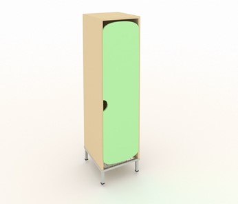 Шкаф для детской одежды ШГС3М (Зеленый) в Шахтах