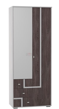 Шкаф 2-створчатый Омега - 16, для одежды и белья в Шахтах - изображение