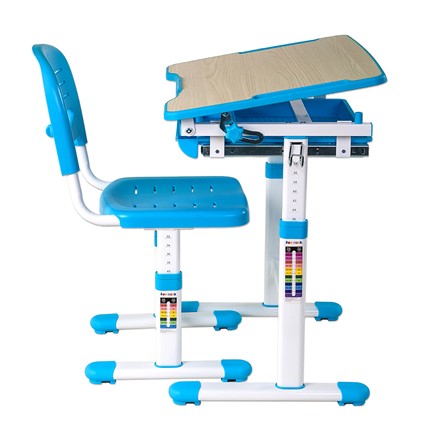Стол растущий и стул Piccolino Blue в Шахтах - изображение