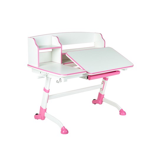 Детский стол-трансформер Amare II Pink с надстройкой в Батайске - изображение 2