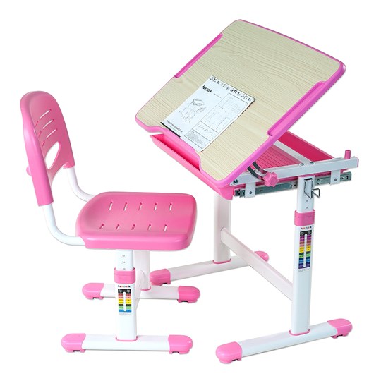 Растущая парта + стул Piccolino Pink в Батайске - изображение 3