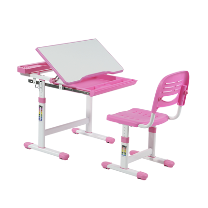 Растущая парта и стул Cantare Pink в Шахтах - изображение