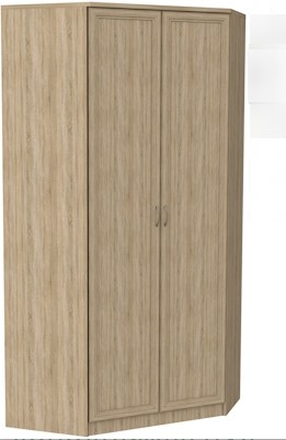 Шкаф 403 несимметричный, цвет Дуб Сонома в Ростове-на-Дону - изображение