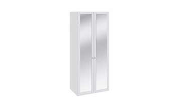 Шкаф распашной Ривьера для одежды с зеркальными дверями СМ 241.07.102 в Шахтах