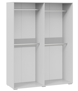 Шкаф четырехстворчатый с зеркалом Нео (Белый) в Шахтах - изображение 1