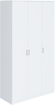 Распашной шкаф Осло М01 (Белый) в Батайске - изображение