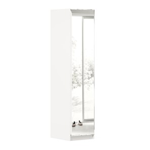 Шкаф распашной Айла с зеркалом ЛД 688.140.000, Белый, исполнение 1 в Батайске