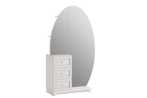 Комбинированный шкаф Белла (зеркало) (1050х420х1758) в Шахтах - изображение