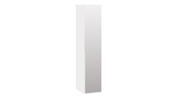 Шкаф с 1 зеркальной дверью Порто (580) СМ-393.07.002 (Белый жемчуг/Белый жемчуг) в Таганроге