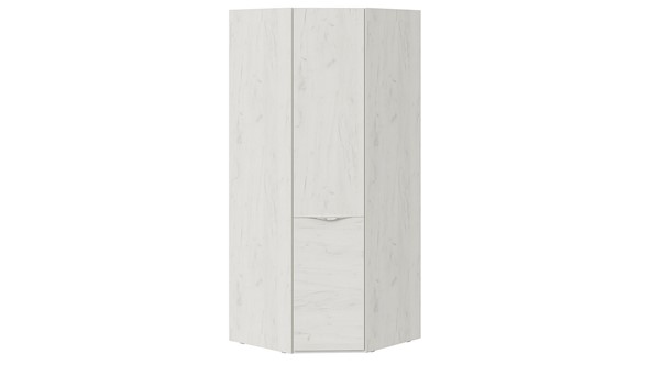 Распашной шкаф угловой Либерти, Дуб крафт белый СМ-297.07.031 в Шахтах - изображение