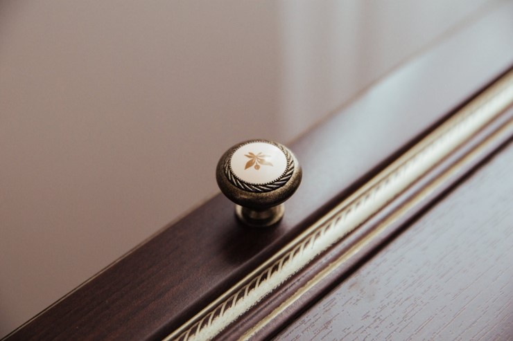 Угловой шкаф-стеллаж Беатрис М14 правый (Орех Гепланкт) в Батайске - изображение 2