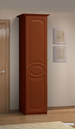 Шкаф-пенал Ивушка-5, цвет Итальянский орех в Шахтах - изображение