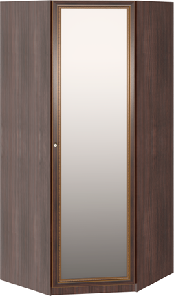 Шкаф угловой Беатрис М01 (Орех Гепланкт) в Шахтах - изображение